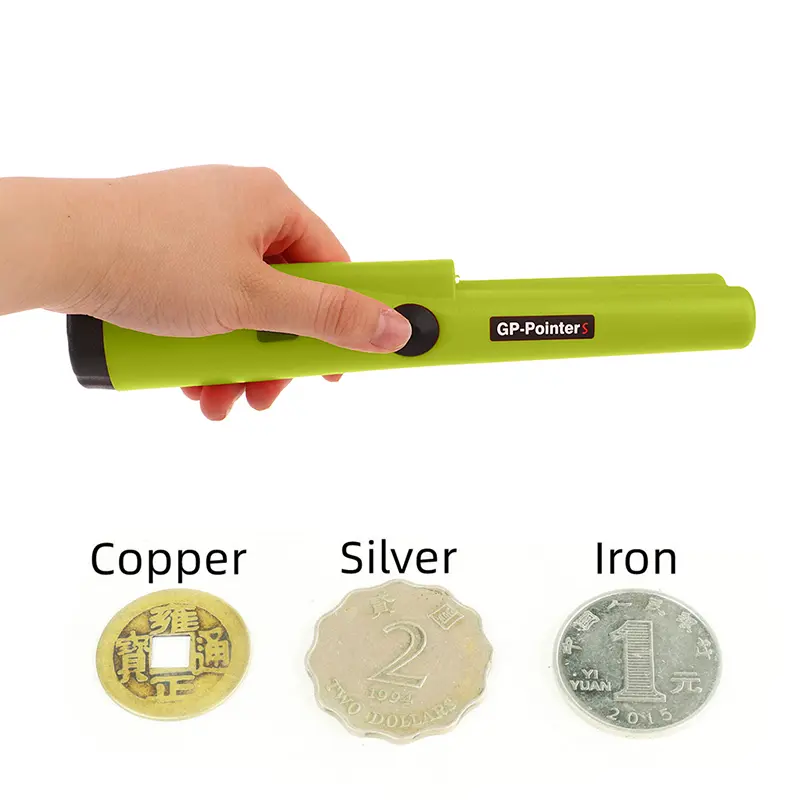 Portable Handheld Metal Detector Professional Underground Portable Gold Detector Assist Tool Partial Waterproof Pinpointer