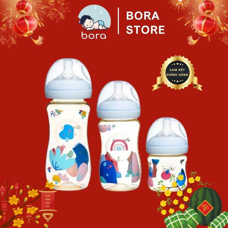 Bình sữa Avent Natural PPSU 125ml 260ml 330ml [Được chọn núm 0 - Y][Cam kết chính hãng 100%]