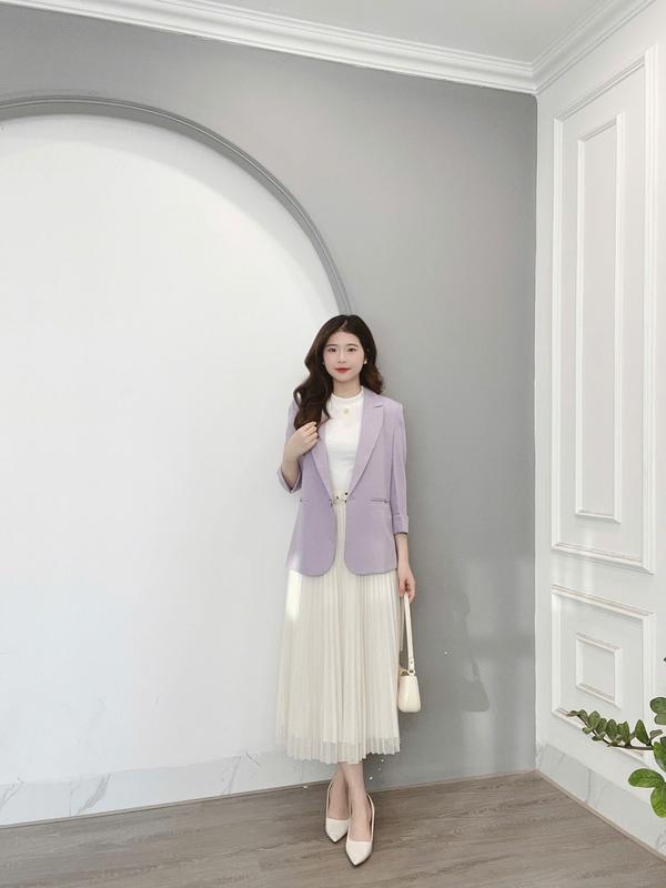 Áo Blazer Tay Lỡ 1 Cúc Min House 8