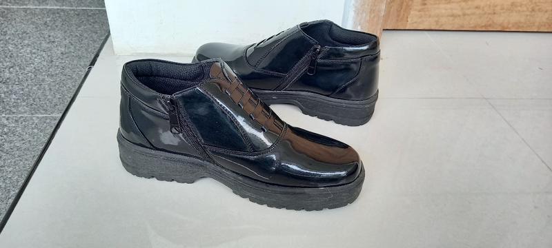 Product Introduction of sepatu PDH pria Hitam Kilap Tanpa Semir Security Polisi Taruna Satpam Satpol Dinas Kerja Murah Berkualitas boots Shoes boots Shoes sepatu boots ringan rapi sepatu formal 4
