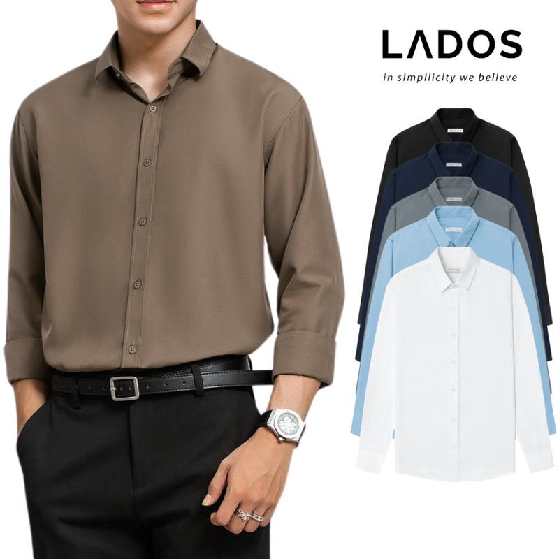 Áo sơ mi nam dài tay chất kate lụa LADOS - 5779 thời trang trẻ trung, thanh lịch, công sở