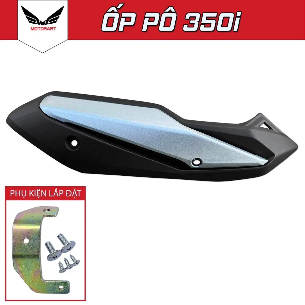 Ốp pô 350i lắp sh 125i-150i-160i 2020-2023