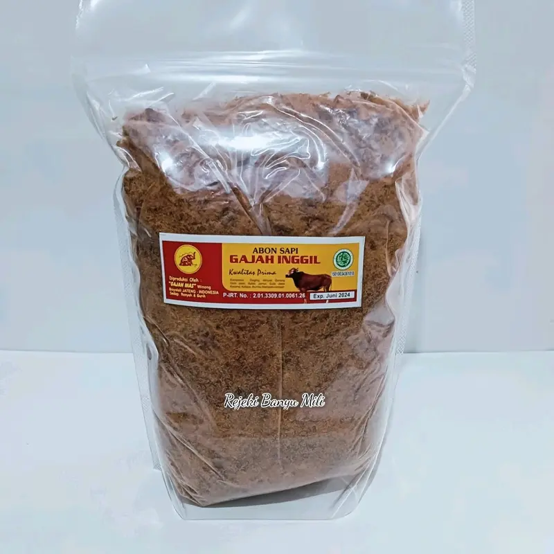 ABON SAPI 1KG GAJAH INGGIL ASLI BOYOLALI TANPA MSG & PENGAWET 2
