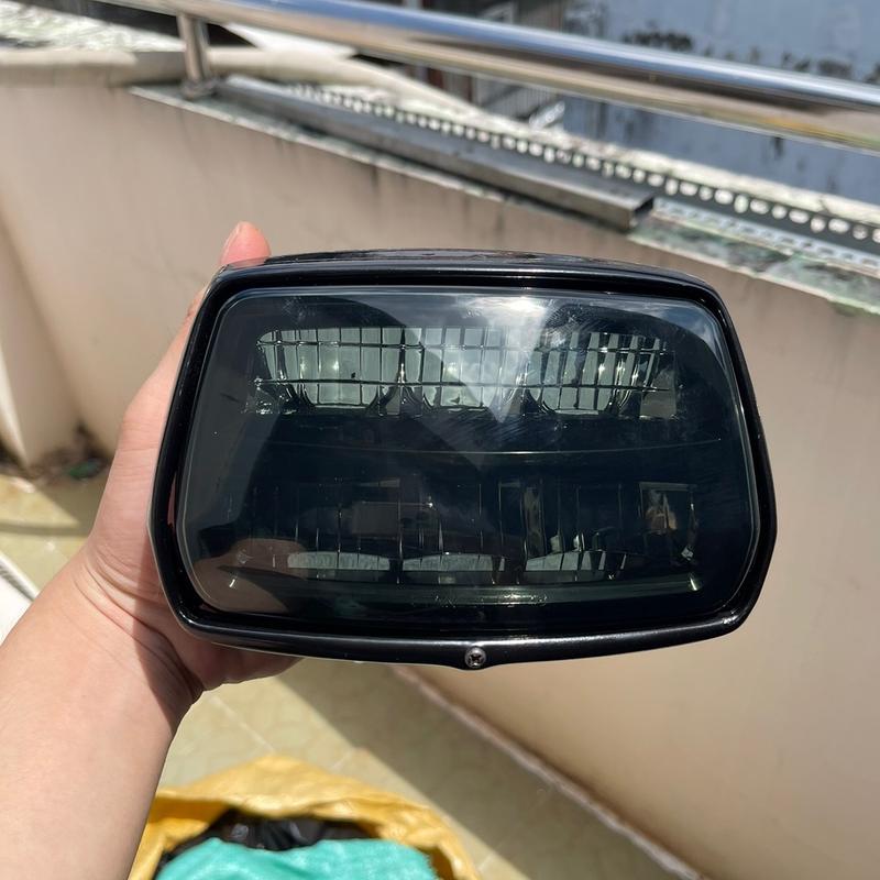 phụ kiện xe pha đèn led 2 tầng gắn xe dream thái