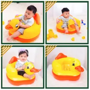 Sofa Bayi Tiup Model Bebek Kursi Anak Belajar Duduk Baby Seat Pompa baby  chair