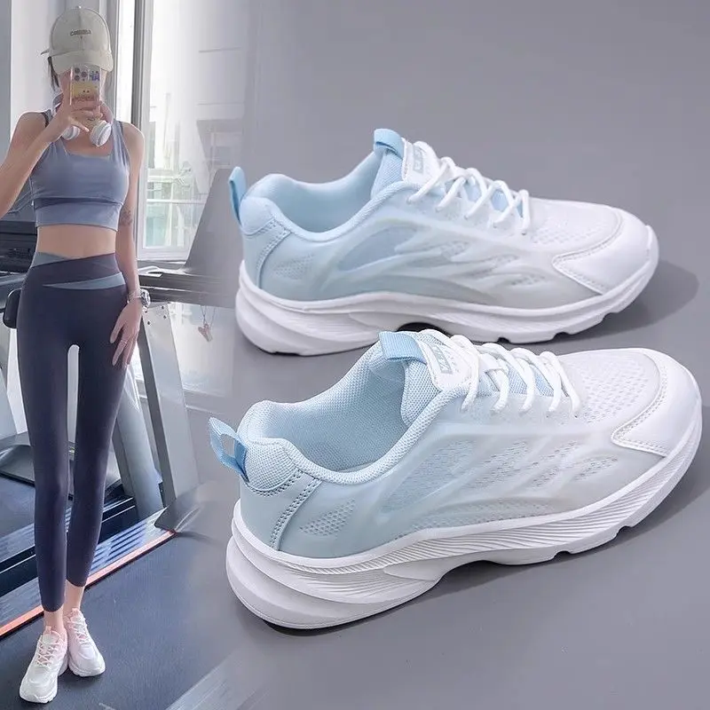 Giày Chạy Bộ, Plover, Dành Cho Nữ, Bộ Sưu Tập Mùa Lò Xo Và Mùa Hè Mới 2024, Lưới Thoáng Khí, Giày Thường Ngày Đế Mềm, Giày Thể Thao Thoải Mái Shoes Sneaker 0