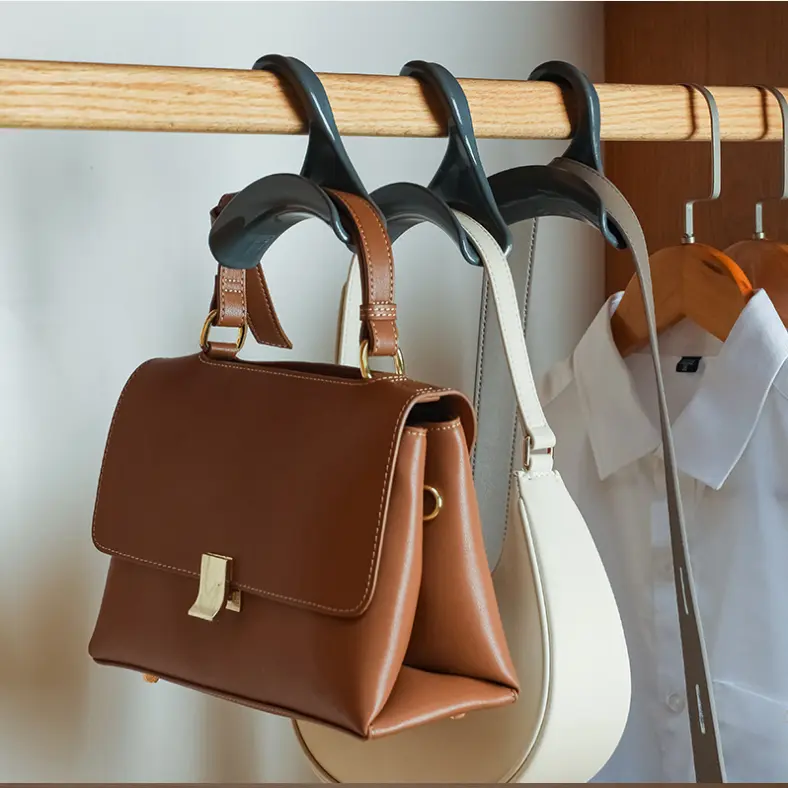 BISA COD H6053 Gantungan Tas Bando Topi / Hanger Serbaguna / Bag Hanger Organizer / Gantungan Lengkung Multifungsi / Gantungan Tas 1