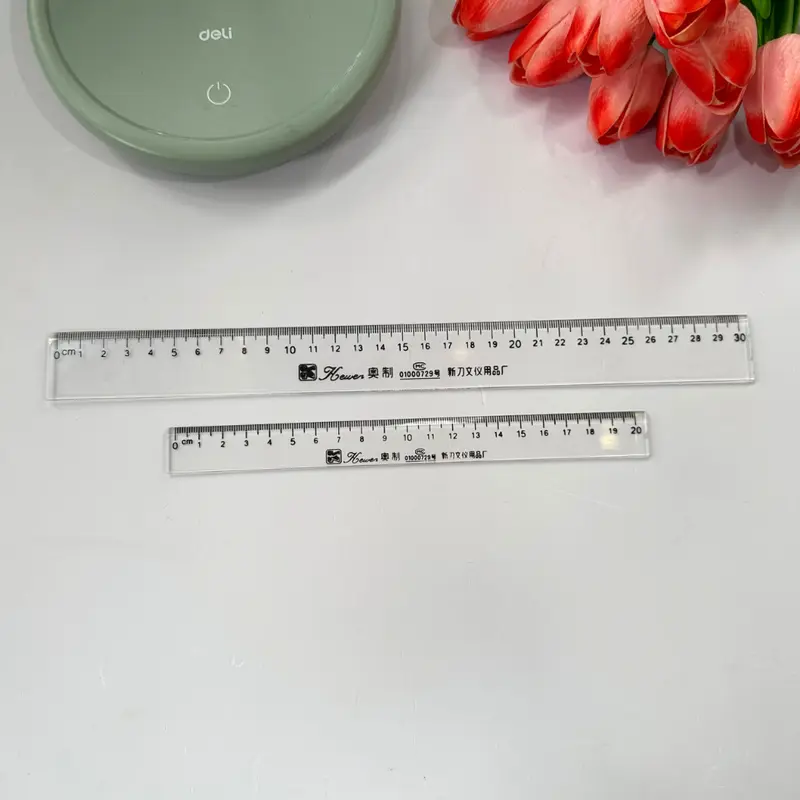 Thước kẻ 20cm - 30 cm Kewen loại Đẹp - Bền - Không Phai Mờ 2
