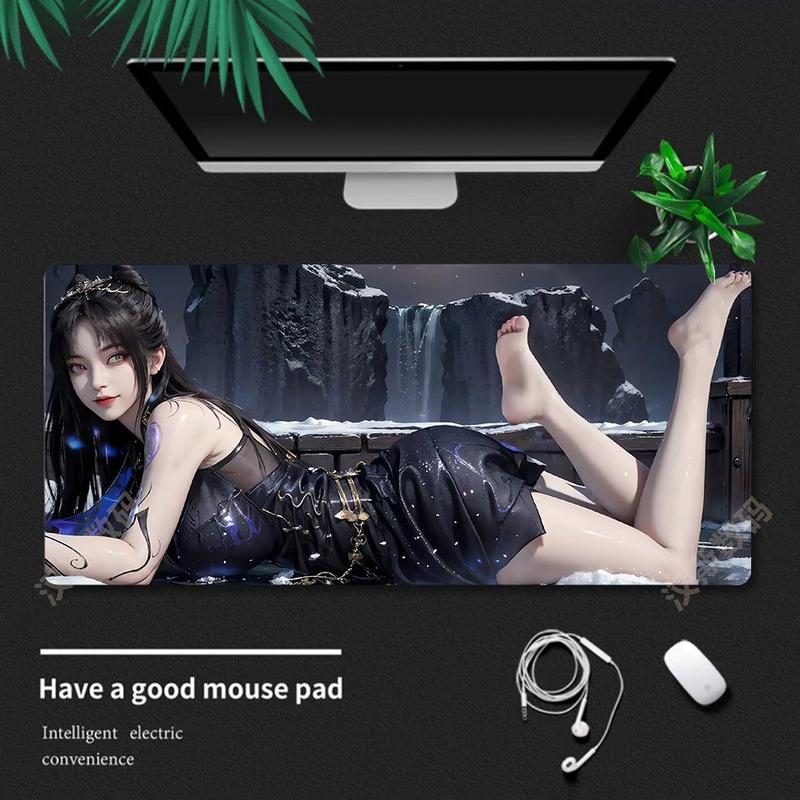 Product Introduction of Tấm lót chuột liền mạch, Naraka: Bladepoint Yongqiu, Kích thước lớn, Thích hợp cho bé trai, Tấm lót bàn phím trò chơi điện tử Internet cà phê, Cạnh Khóa, Tùy chỉnh, Tấm lót bàn văn phòng 30