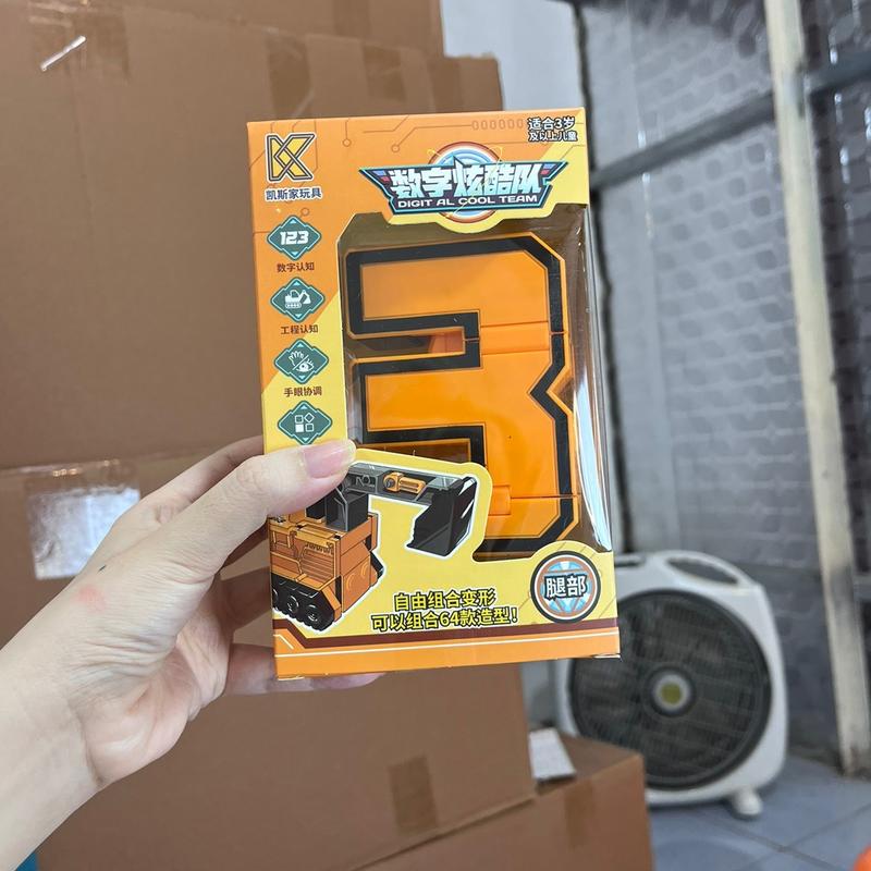  Đồ chơi chữ số biến hình các bé yêu thích Cho Bé 