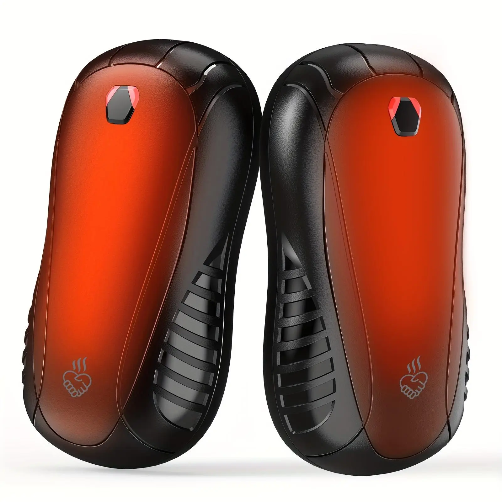 Rechargeable Portable Hand Warmer, 2 Counts Reusable Hand Warmers, Rechargeable Hand Warmer for Men & Women Use