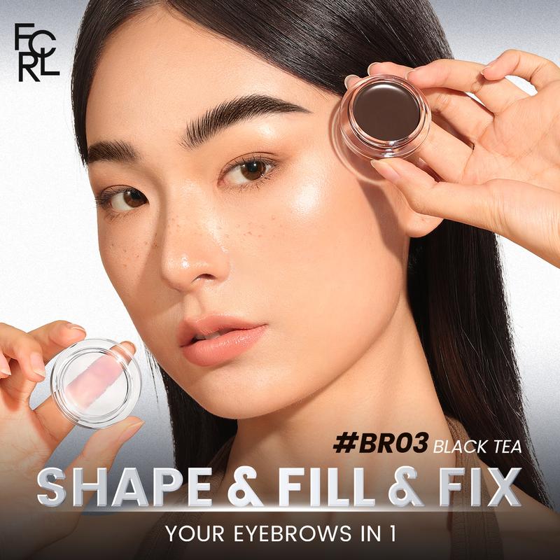 [Official] FOCALLURE Pro-shape Duo 2-in-1 Eyebrow Cream & Gel 3D 3