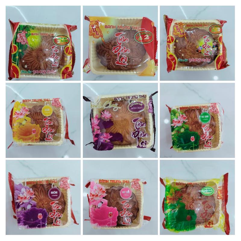  COMBO 2  bánh  TÂN DÂN LỢI  nhân thập cẩm xá xíu    mỗi bánh 2 trứng 200g 