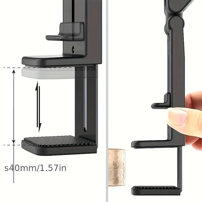 360 Degree Rotatable Phone Holder, 1 Count Universal Multi-angle Adjustable Phone Stand, Phone Accessories for Flying Traveling, Business Trip, Boyfriend Gift 4