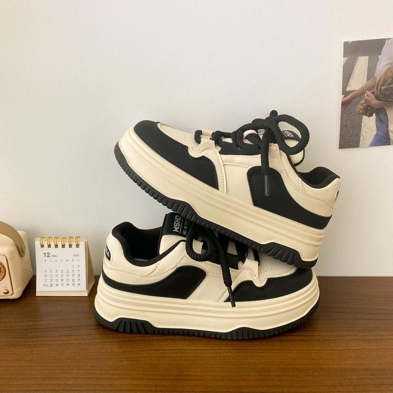 Product Introduction of Giày Thể Thao Sneaker Ulzzang Đế Dày Da Mềm Dây Bản To Phong Cách Hàn Quốc - GS21 Shoes Nữ 33