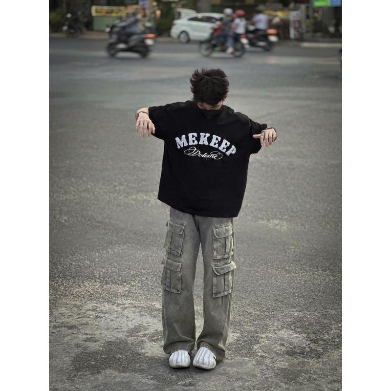2025Áo phông big boxy 220gsm tee local brand form rộng bigsize ngắn tay lỡ…
