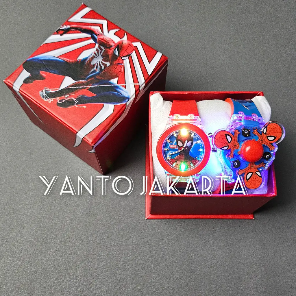 SET KADO - Jam tangan anak laki laki 2 in 1