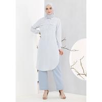 Gambar Urban Exchange Ayra Tunik Grey - Grey, M dari Urban Exchange Shop Kota Administrasi Jakarta Pusat 4 Tokopedia