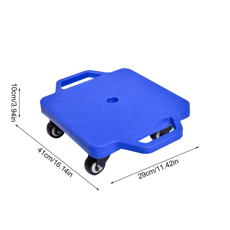 Product Introduction of Plastic Scooter With Handle, Four Wheel Scooter With Swivel Casters Plastic Scooter Kids Scooter Indoor And Outdoor Kids Kinesiology Balance Trainer 35