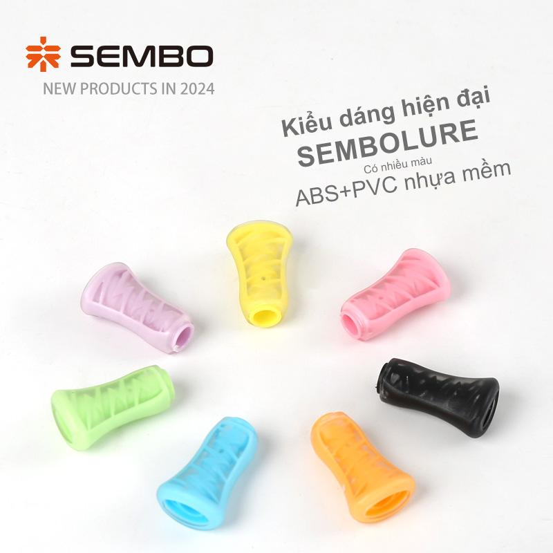 SEMBOLURE độ núm tay quay sấm sét cho máy câu , nhựa mềm ABS+PVC, nhiều màu sắc, máy ngang, máy đứng, phong cách hiện đại