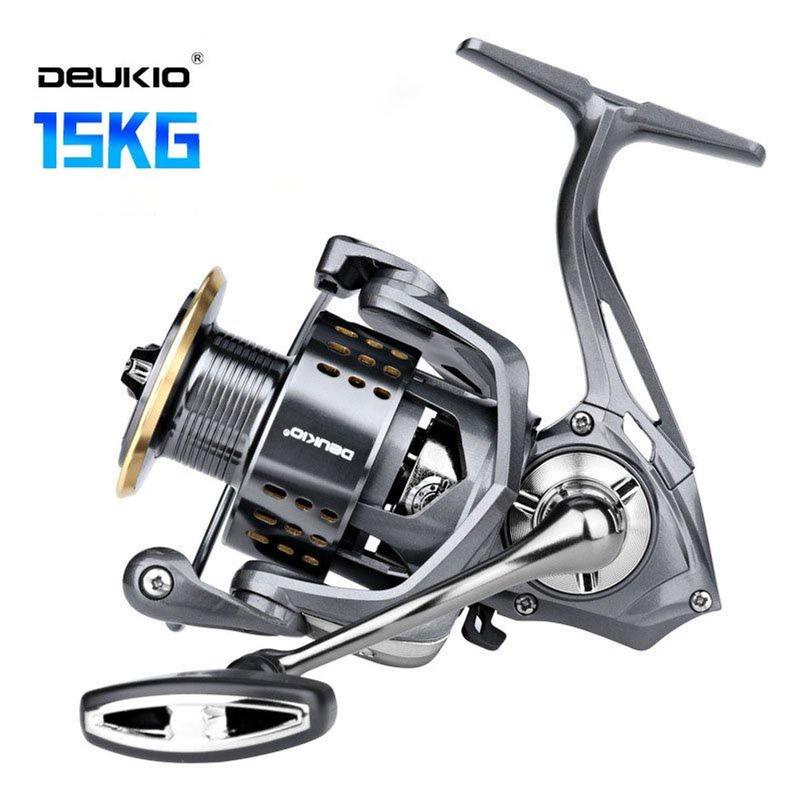 Máy câu cá cao cấp tải lớn Deukio DA Mẫu Mới nḣất Năm 2022 size từ 2000-7000 câu lục câu lure và lăng xê Bắt Cá Fishing