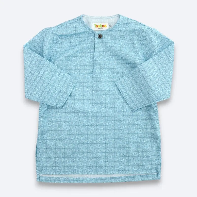 Toobaa Boys Kurta Inara - Blue Ice