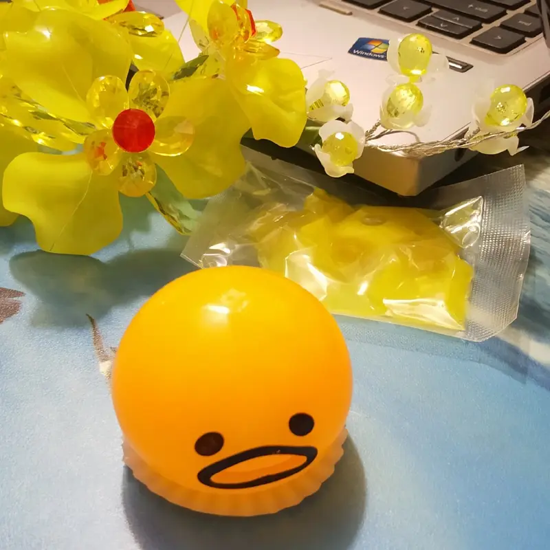 Đồ Chơi Hình Lòng Đỏ Trứng Giải stress Giảm Stress Toy 5