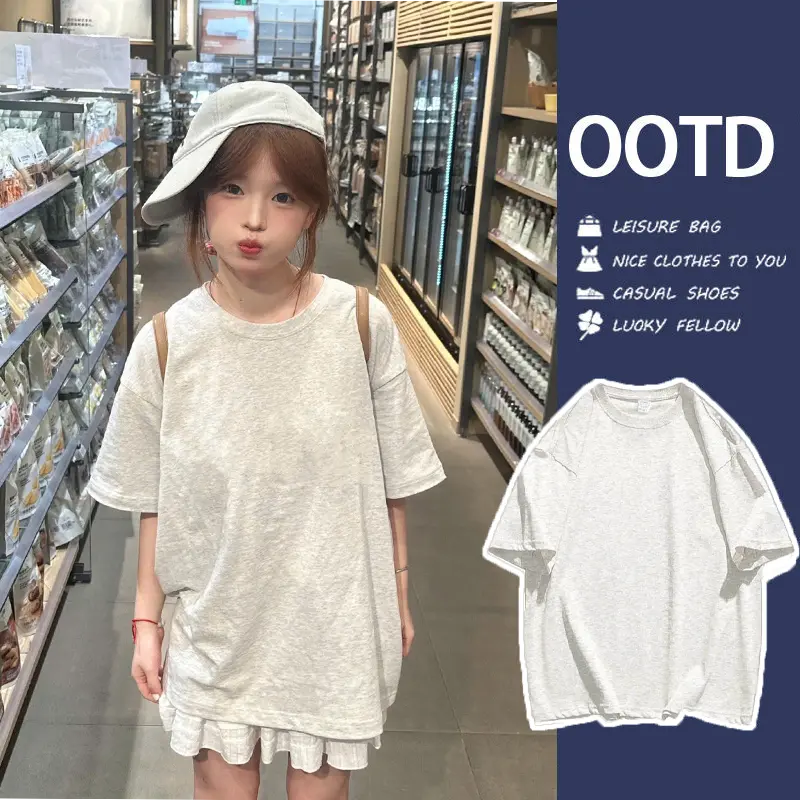 Top Áo thun trơn cổ tròn OOTD nam nữ  Women  form rộng đơn giản dễ phối đồ chất vải cotton co giãn 4 chiều 100% sợi bông không bạc màu không xù lông dày dặn mịn màng, thiết kế thể thao thoáng mát nhẹ mềm mịn hút mồ hôi tốt phù hợp mặc hằng ngày #0003