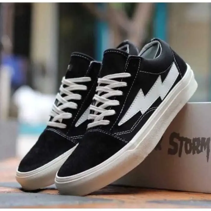 Sepatu Sneakers Casual Pria Motif Terbaru Trendy ZIGZAG Kasual Shoes Running 3