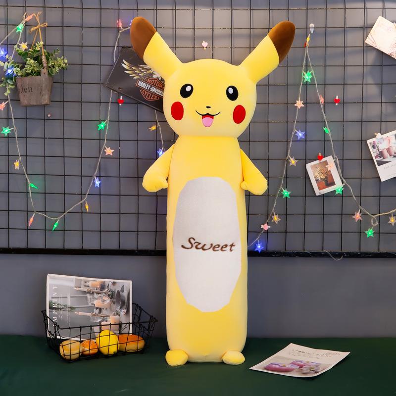 Gối Ôm Gấu Bông Pikachu Gấu Bông mềm Mịn Cho Trẻ Em Gấu Bông Gối Ôm Hình Thú Size 55cm Thú Nhồi Bông Đồ Chơi Toy Thú Bông Phát Nhạc