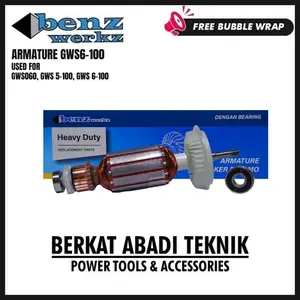 BENZ Armature GWS 060 6-100 5-100 Angker Mesin Disc Grinder 4 Inch Gerinda Gurinda Grinda Tangan For Bosch