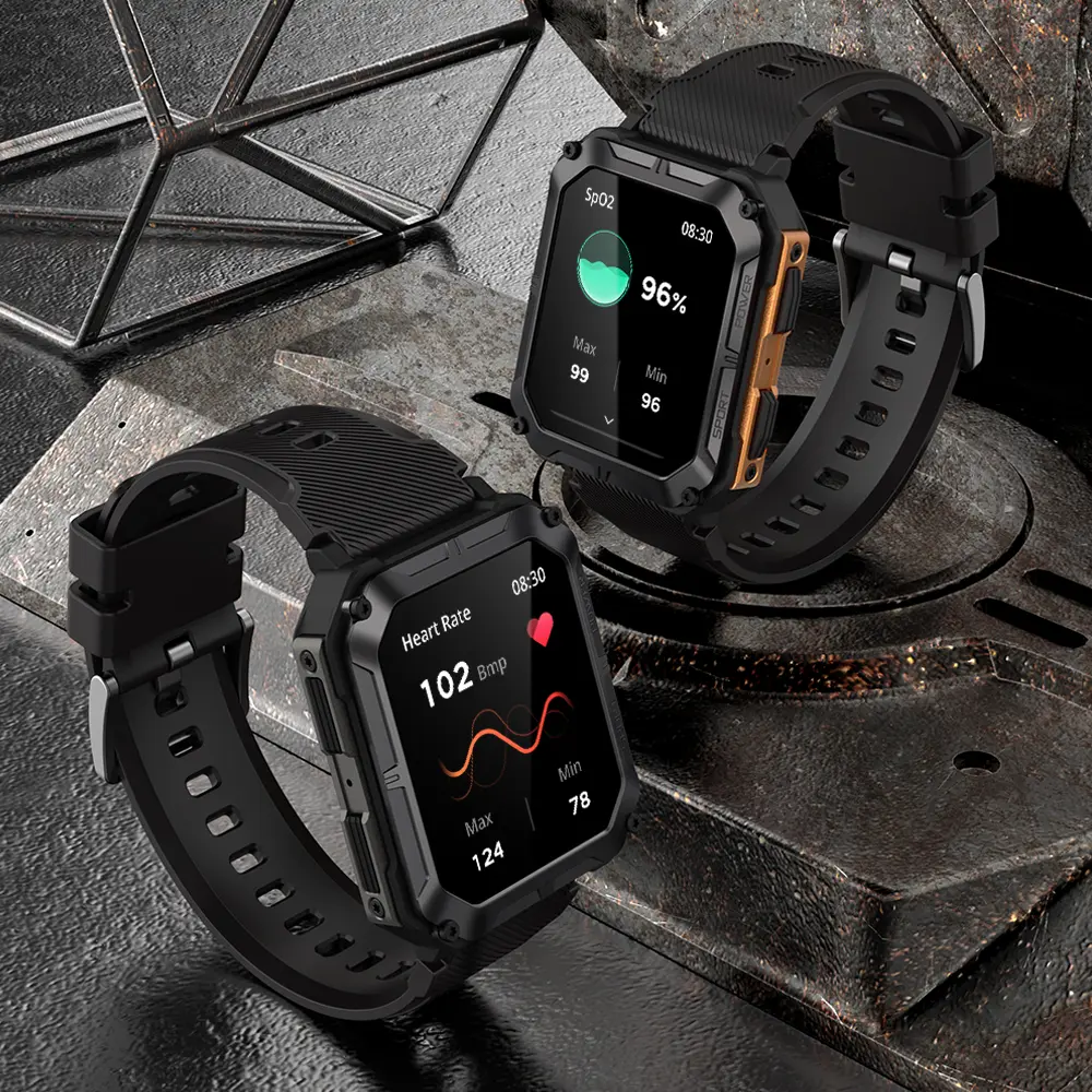 Jam Tangan Pintar - Heart Rate Sport Watch C20 Pro Bluetooth