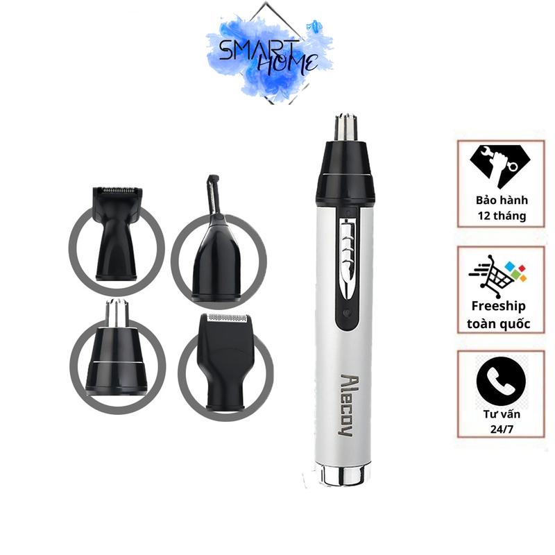 Máy Cạo Lông Vùng Kín Mini Không Đau Smart Home Tẩy Lông Mặt Lông Nách Bikini An Toàn Cho Nam Nữ Máy Cạo Lông Đa Năng 4 In 1 Cắt Tỉa Lông Mũi Tông Đơ Cắt Tóc Cạo Lông Mày Nhanh Chóng Pin Sạc Tiện Lợi