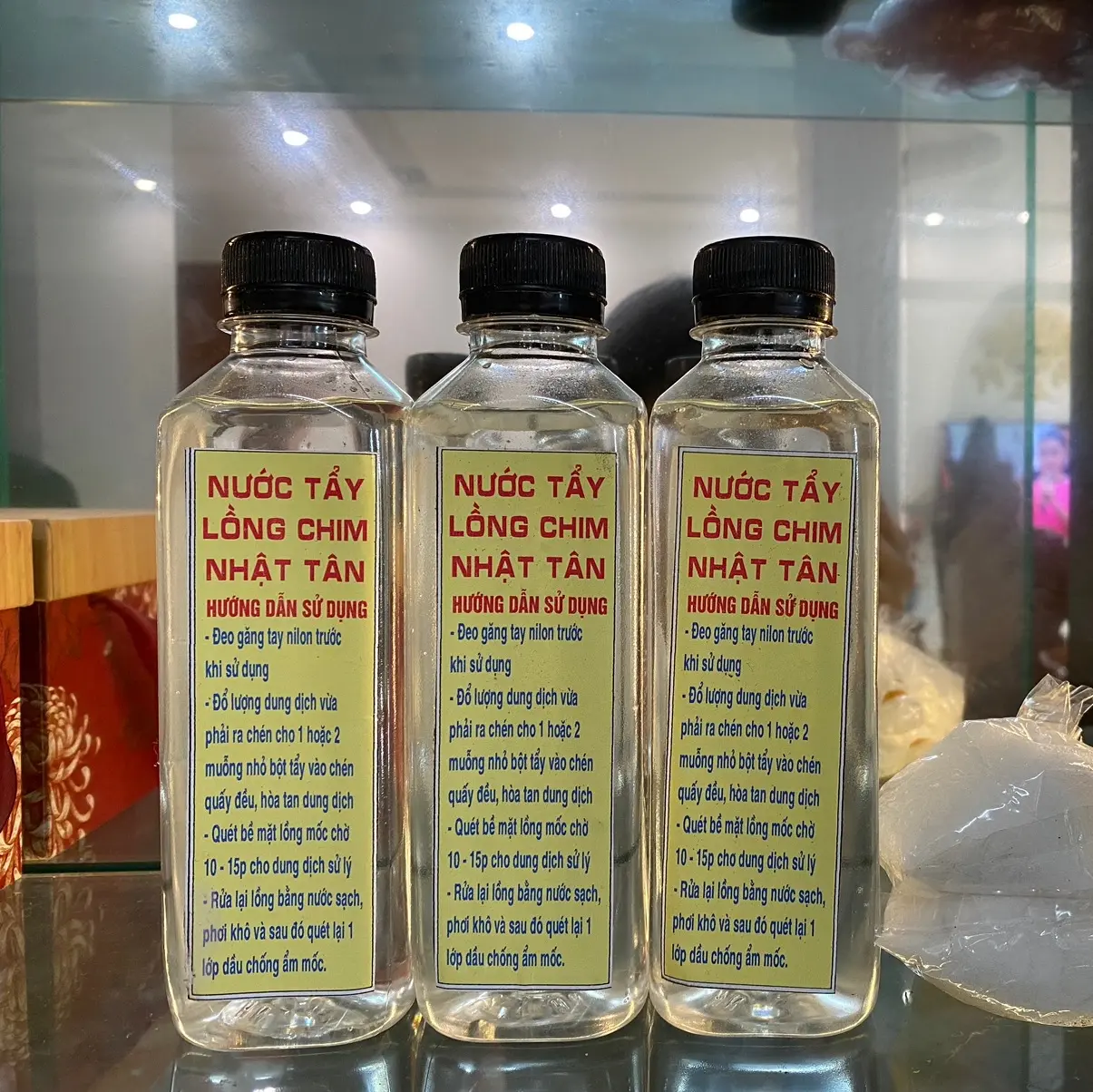 3 chai tẩy mốc lồng