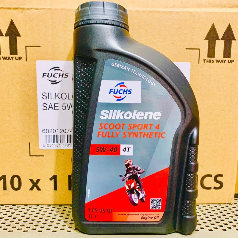 Nhớt Fuchs Silkolene Scoot Sport 4 5W40 cho xe tay ga (390001) Dầu Nhớt