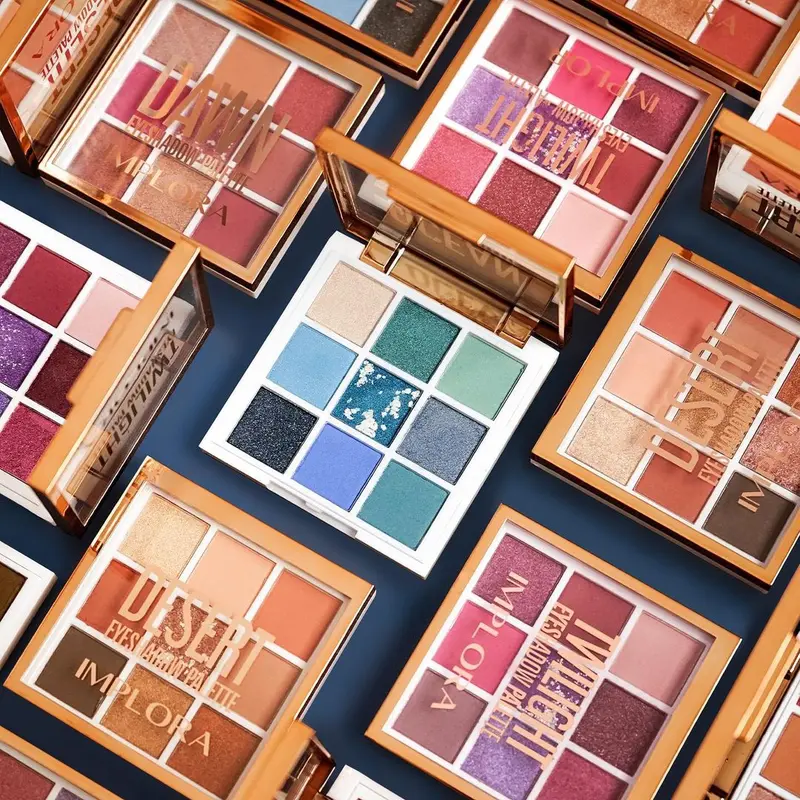 FUFUMISE | IMPLORA NEW Eyeshadow Palette | 9 Warna Cantik | BPOM 1