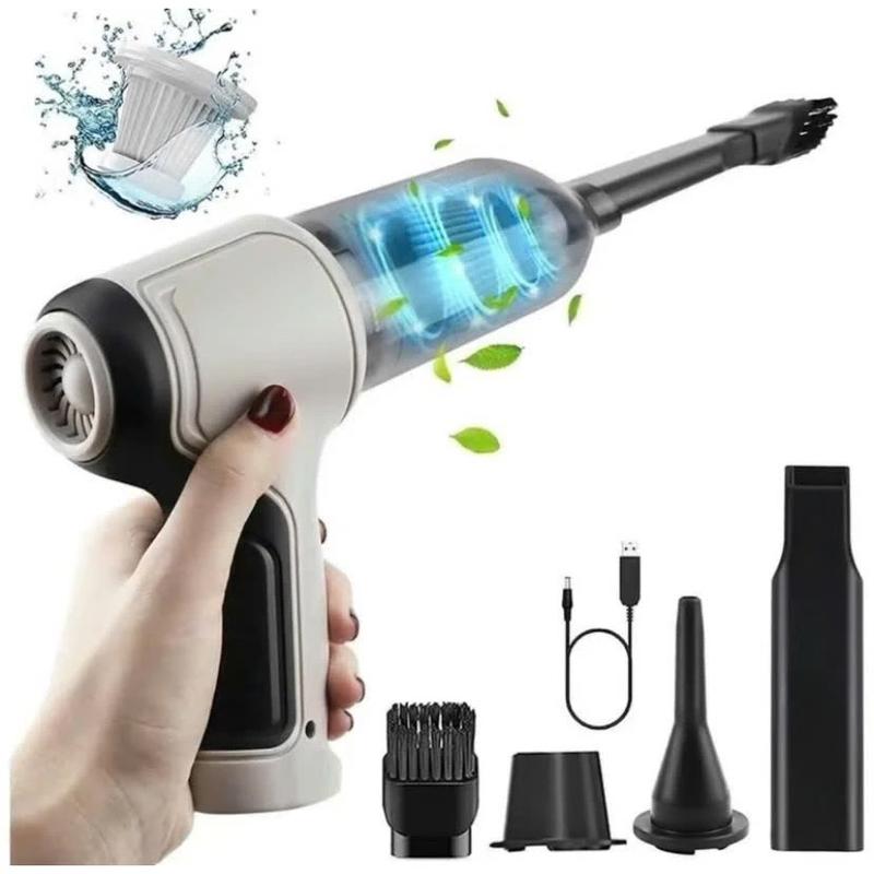 Máy hút bụi cầm tay không dây TAMASHIO 6 đầu hút, máy hút bụi ô tô, giường nệm, lông chó mèo