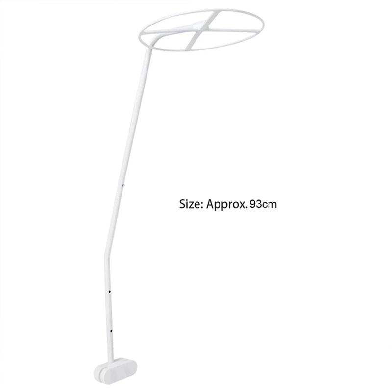 Product Introduction of BOYI  Bed Canopy Stand Holder for Girls Bed Mosquito Net for Baby, Kids Indoor Round Dome Mosquito Net Stand Reading Playing 0