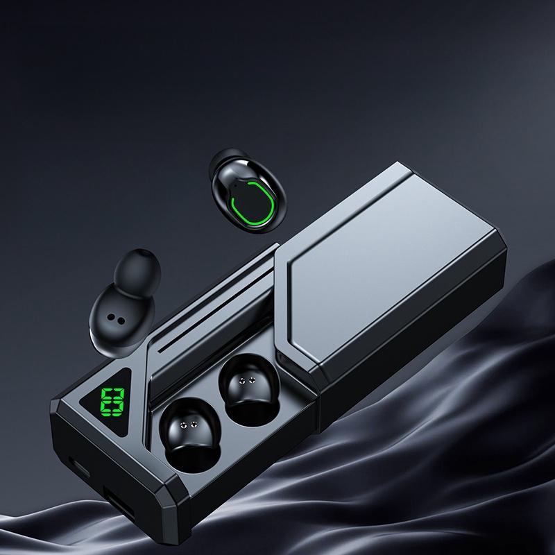 in-ear Design Wireless Earphone, TWS HiFi Dolby Bass Stereo HD Calling Earphone with Charging Case, Bluetooth-compatible Earbuds for Android & iPhone Cellphone 3