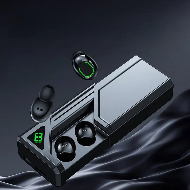 in-ear Design Wireless Earphone, TWS HiFi Dolby Bass Stereo HD Calling Earphone with Charging Case, Bluetooth-compatible Earbuds for Android & iPhone Cellphone 3