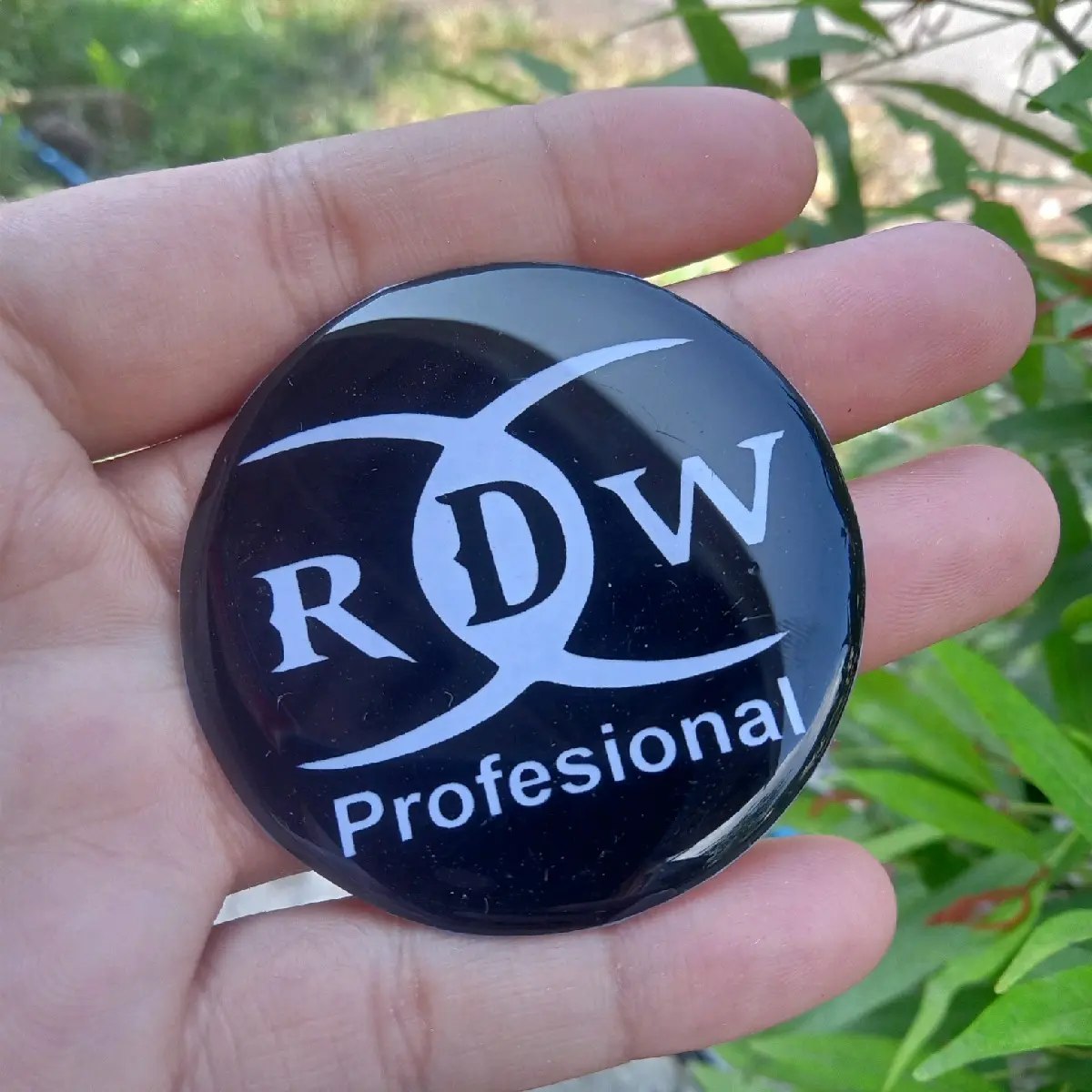 LOGO RDW HITAM LINGKARAN 3D TIMBUL - Shop | Tokopedia