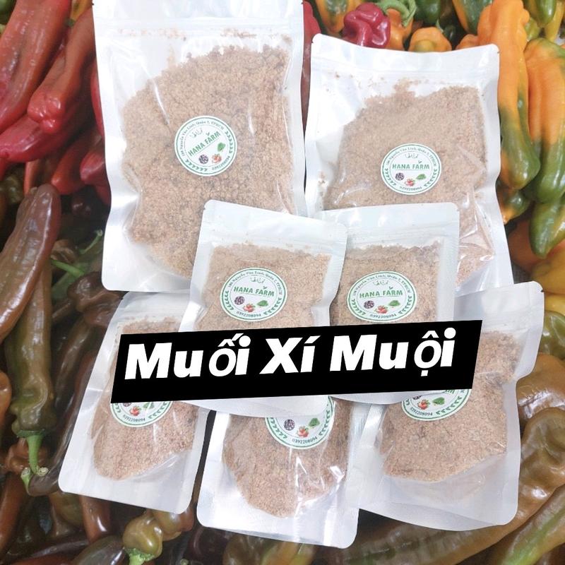 [TOP BÁN CHẠY] Muối Xí Muội Đà Lạt - Muối Ô Mai Chấm Trái Cây Các Loại - Đặc Sàn Nhà Hana Farm. Gia Vị ăn hàng ngày