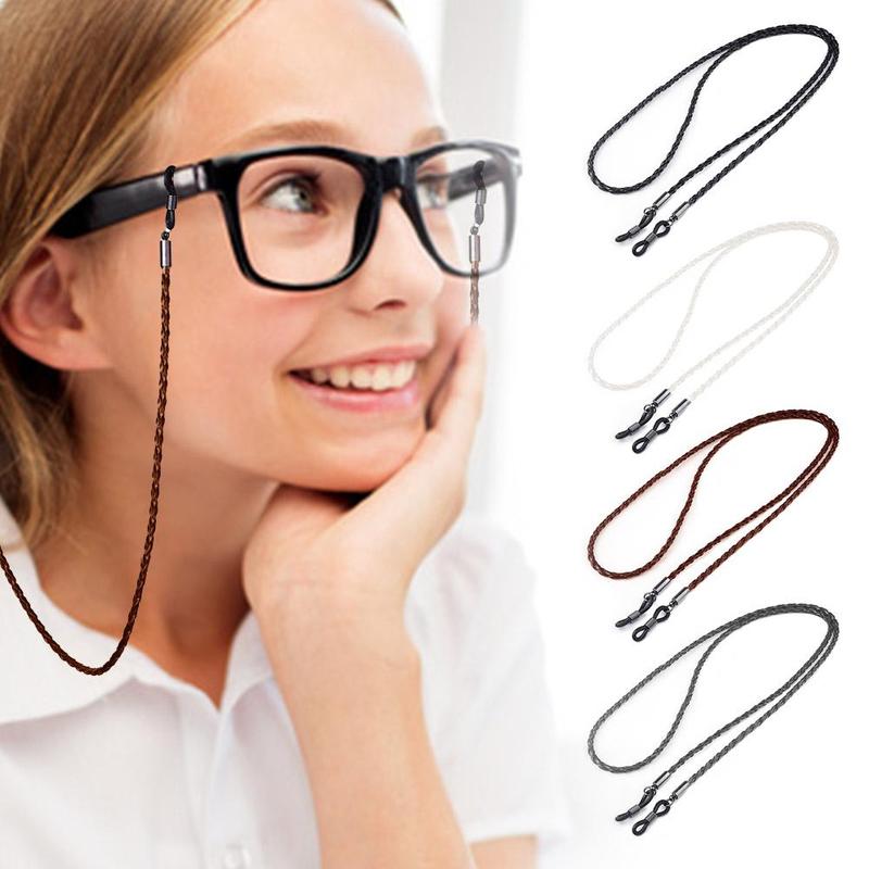 Vintage Braided Eyeglasses Rope Sport Anti Loss Eyeglasses Chain ...