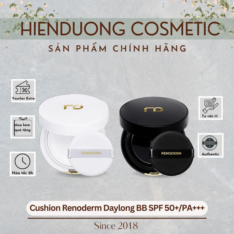   Bản Mới  Phấn Nước Renoderm Cushion 15g  bản nội địa Hàn bill Duty Hàn  | Cushion mỏng mịn che phủ tốt có độ bóng tự nhiên 