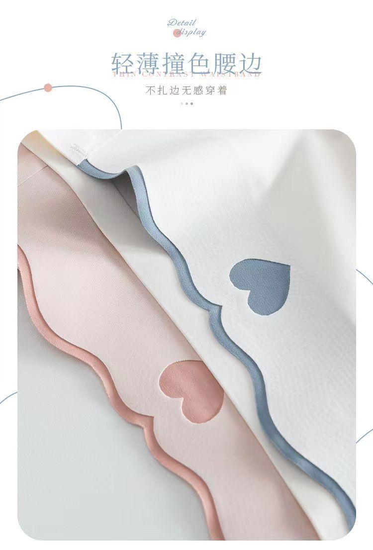 Product Introduction of Quần Lót Lụa Lạnh Mùa Hè, Dành Cho Phụ Nữ Và Trẻ Em Gái, Thiết Kế Không Đường May Mới, Kháng Khuẩn, Đáy Quần Cotton Nguyên Chất, Quần Đùi Tam Giác cạp vừa Gợi Cảm, Thích Hợp Cho Các Hoạt Động Mùa Hè Women 9