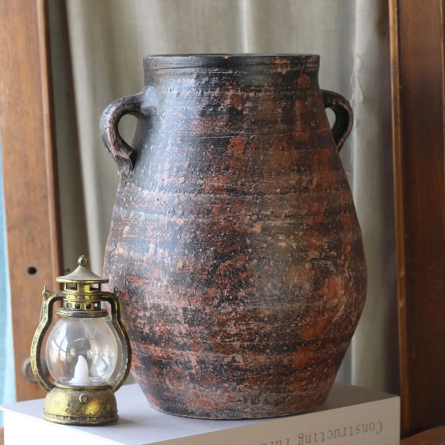 Bình Gốm, Phong Cách Wabi-Sabi, Thủ Công, Cổ Điển Và Mộc Mạc, Thích Hợp Cho Hoa Khô, Nhà Và Khách Sạn, Thích Hợp Cho Nhà, Bình Cổ