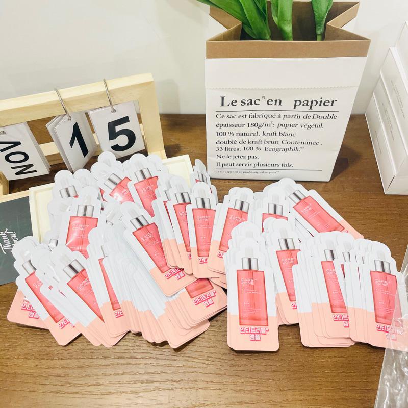 [ SAMPLE ] dùng thử tinh chất Phục Hồi từ gốc cho da mụn CAREZONE A-Cure Blemish Quick Soothing Ampoule 2