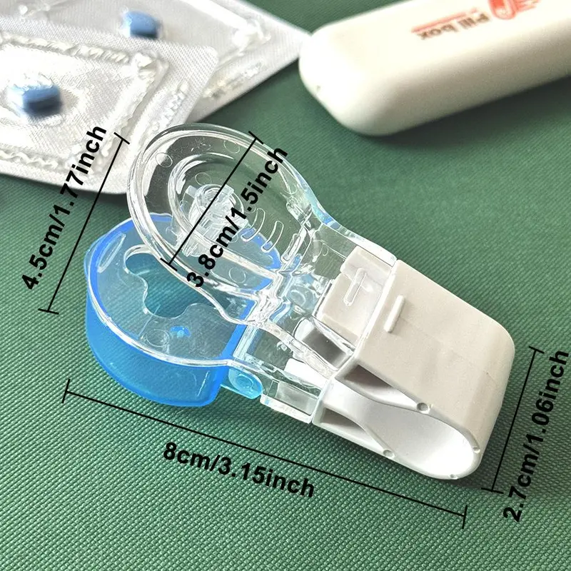 Baby Medicine Dispenser, Medicine Dispenser, Durable Medicine Storage Box, Easy to Open and Close 1