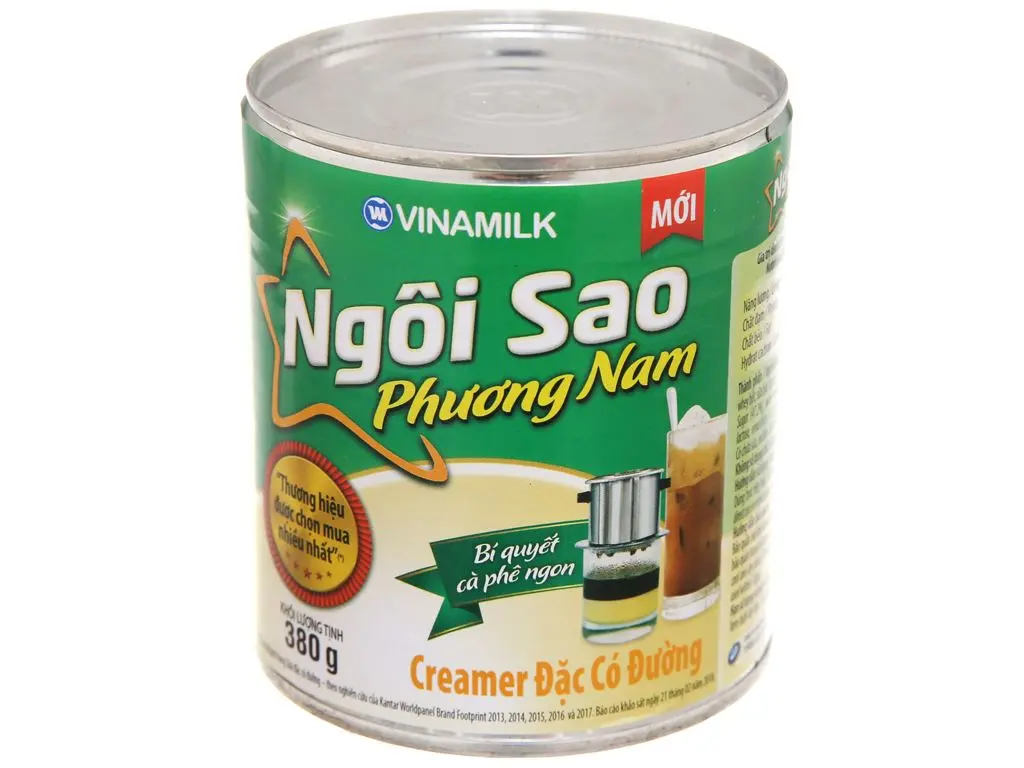 Kem đặc có đường Ngôi sao Phương Nam xanh lá