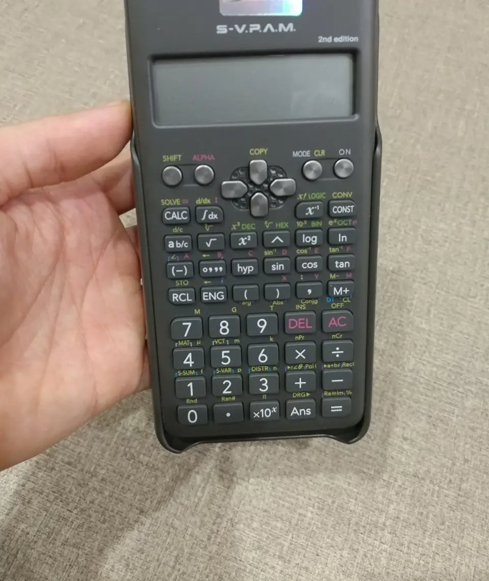 Máy tính fx 570ms đen 2nd giá rẻ